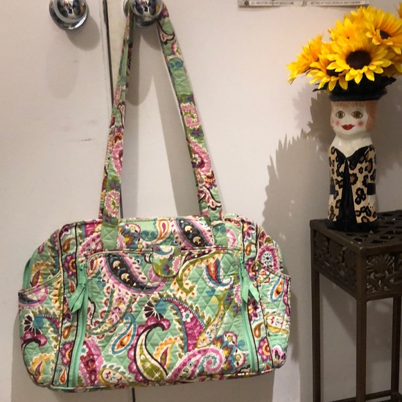 Vintage Vera Bradley, diaper bag or Can be used as a a weekender bag. - Picture 3 of 11